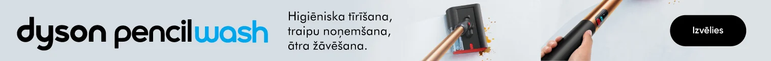 Dyson PencilWash grīdas tīrītājs par 279 € — higiēniska tīrīšana, traipu noņemšana un ātra žāvēšana.