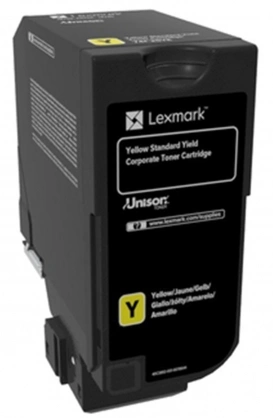 Lexmark 7K Corporate Toner Yellow