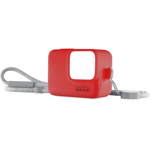 GoPro Sleeve + Lanyard Red