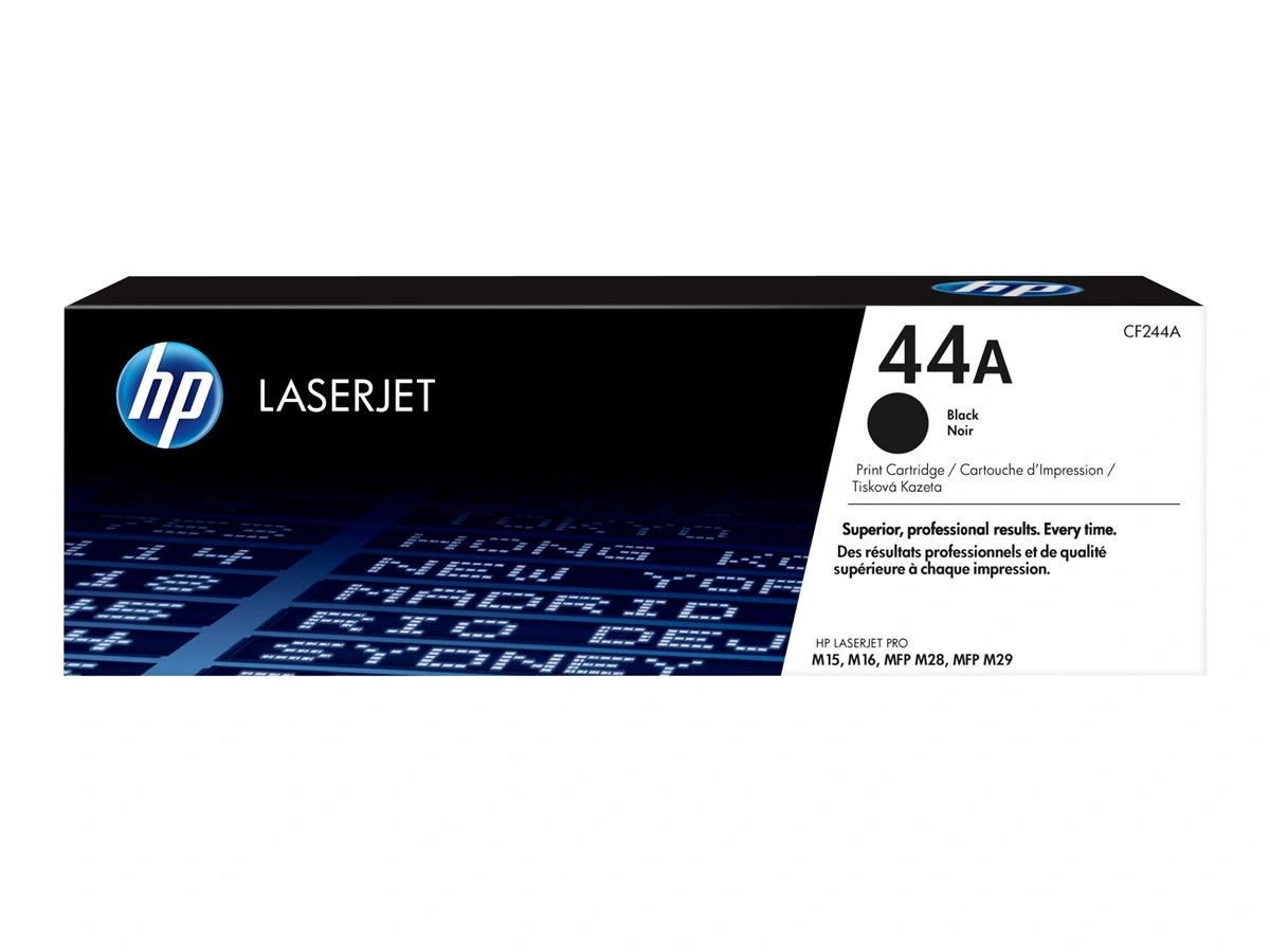 HP 44A Black Original LaserJet Toner Cartridge CF244A
