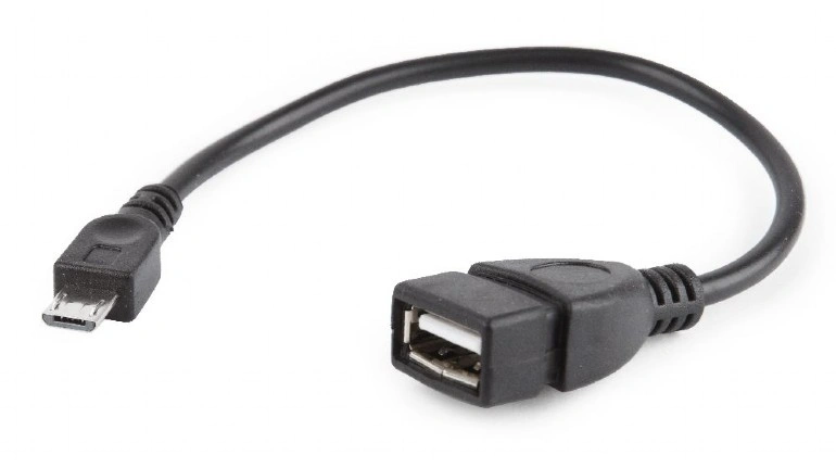 Gembird USB OTG AF to Micro BM cable 0.15m