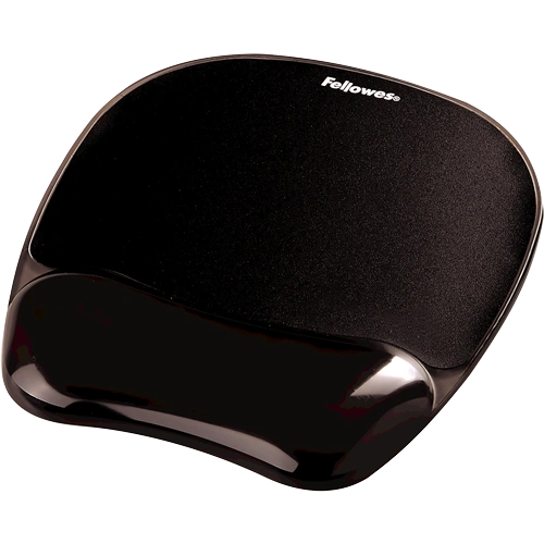 Fellowes Crystal Gel Mouse Pad Wrist Rest