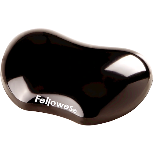 Fellowes Crystal Gel Flex Rest Black (paliktnis plaukstas locītavas atbalstam)