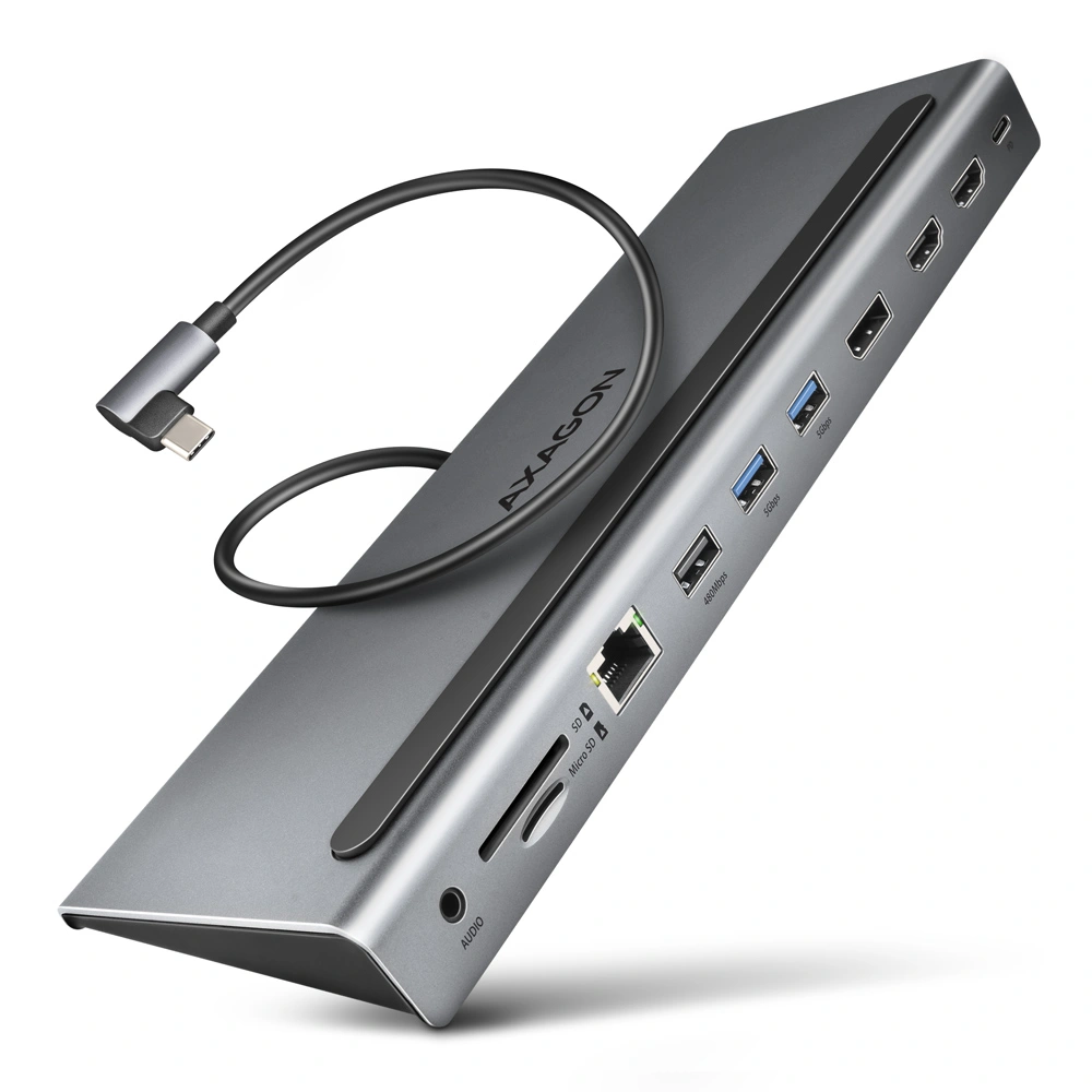 Axagon HMC-4KX3 USB-C 5Gbps 11in1