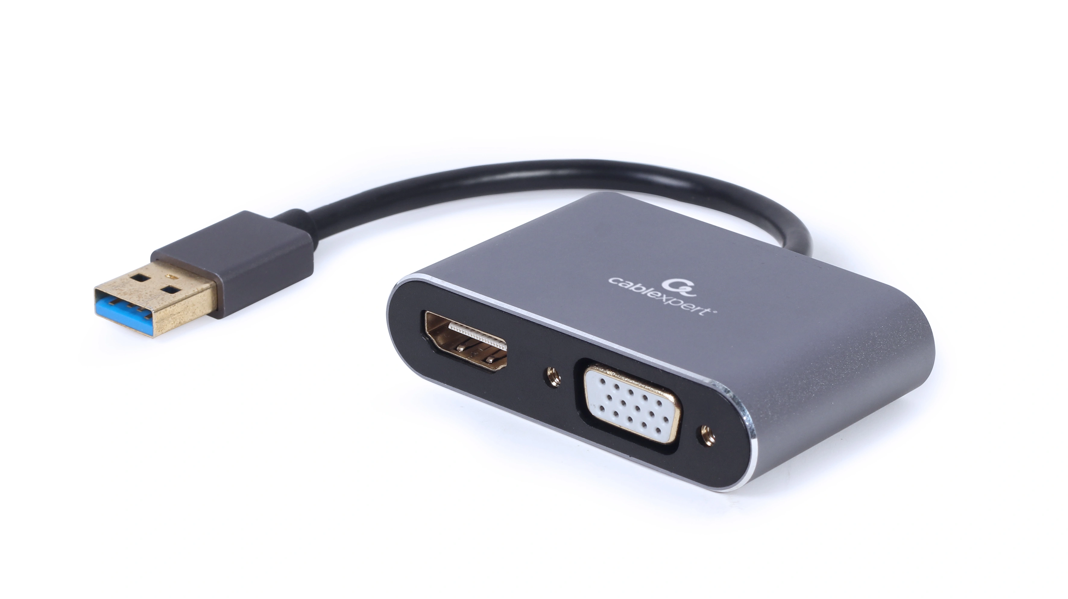 Gembird USB to HDMI + VGA