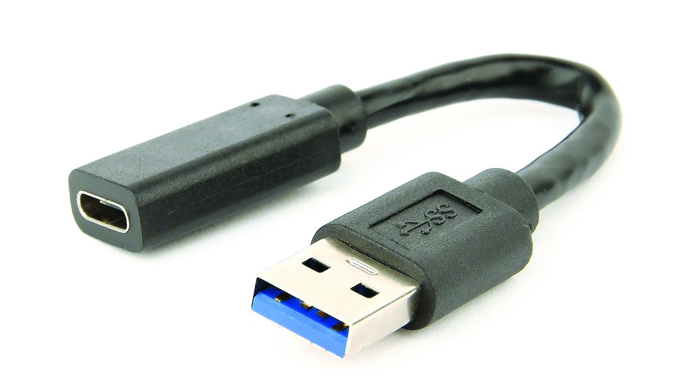 Gembird USB 3.1 AM to Type-C female adapter cable A-USB3-AMCF-01