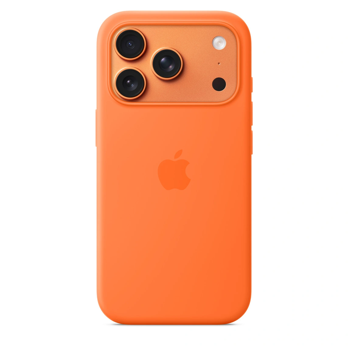 Apple iPhone 17 Pro Silicone Case with MagSafe – Orange