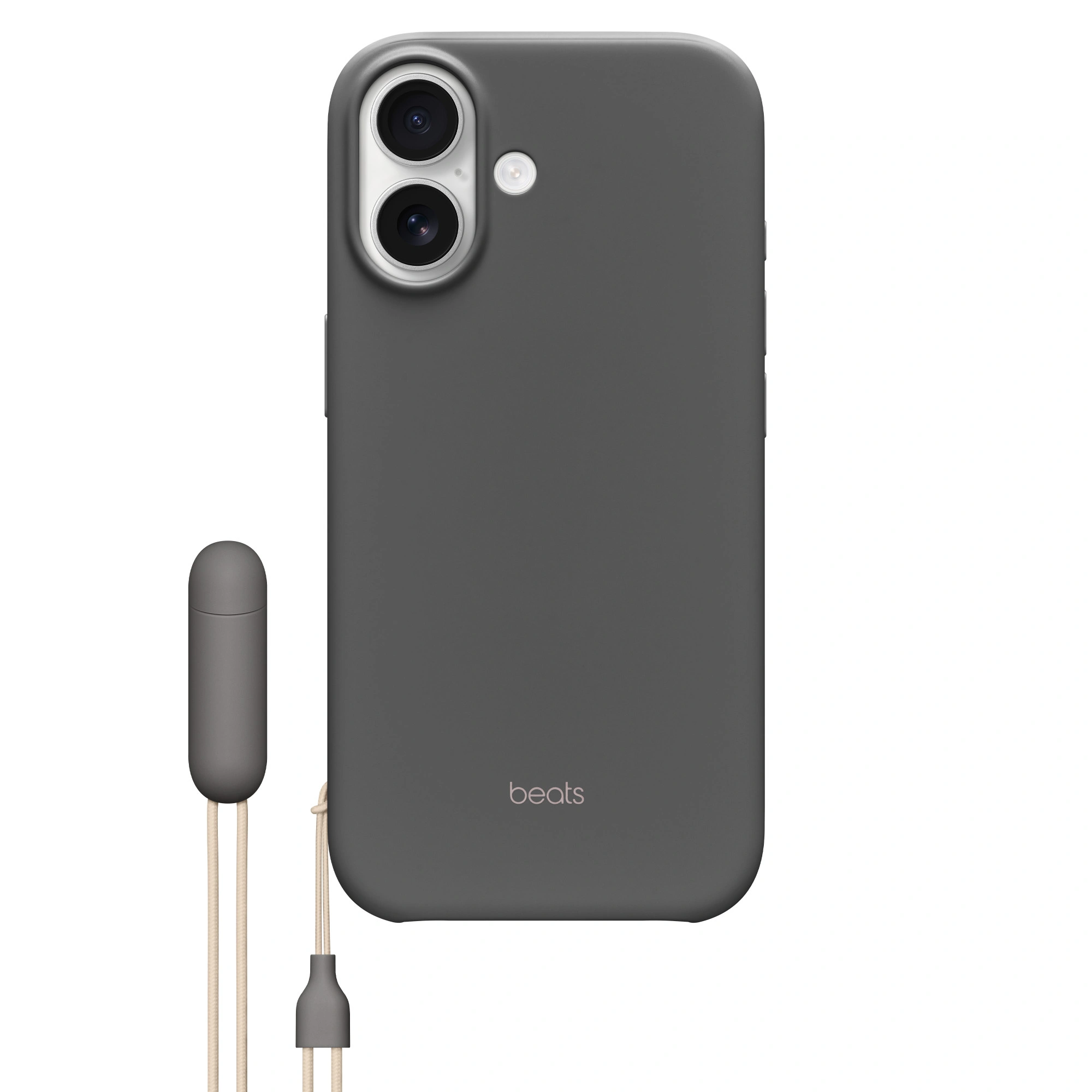 Beats iPhone 17 Kickstand Case with MagSafe and Camera Control – Granite Gray