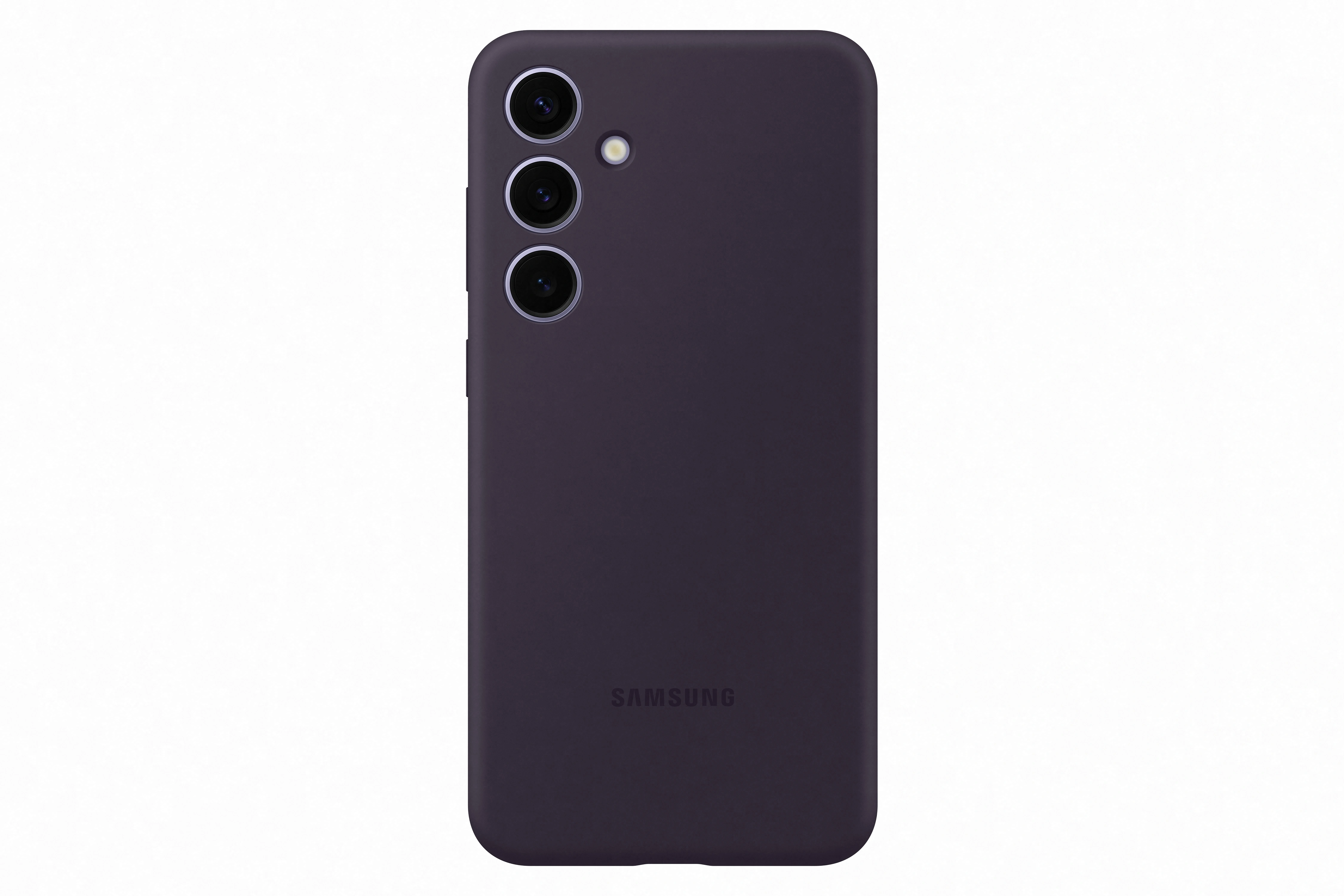 Samsung Galaxy S24+ Silicone Cover Dark Violet