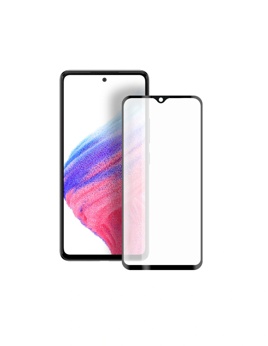 Samsung Galaxy A54 5G 2.5D Screen Glass By Ksix Black