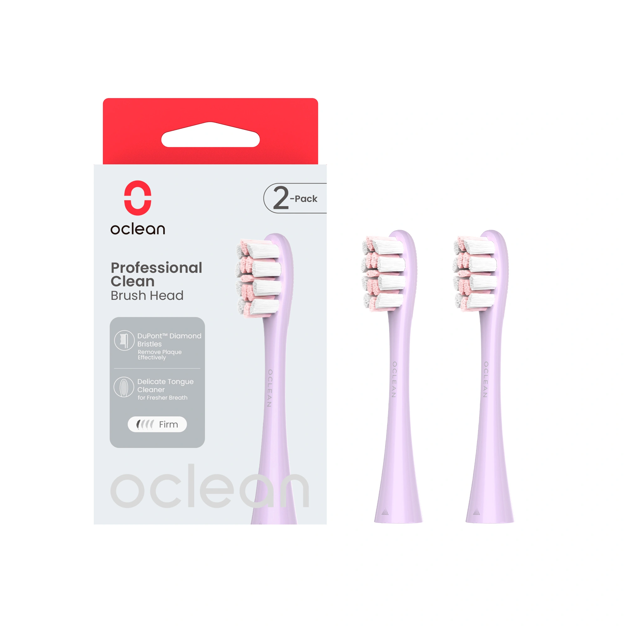 Oclean Professional Clean Purple P1C13 P02 2 gab.