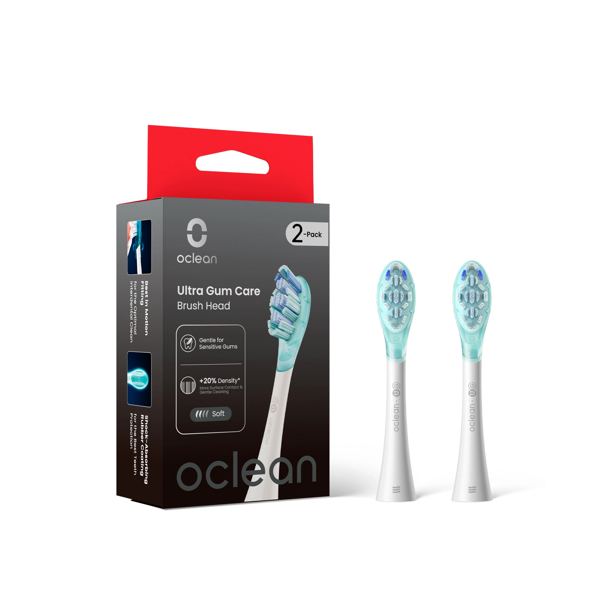Oclean Ultra Gum Care White 2 gab.