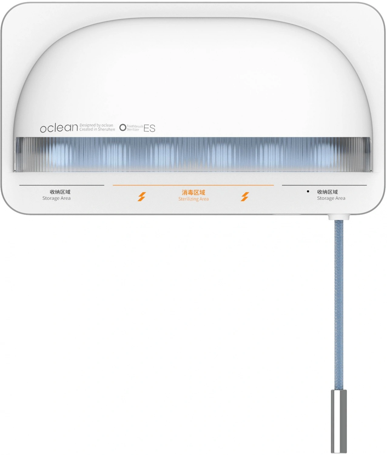 Oclean S1 White Smart UVC Toothbrush Sanitazer