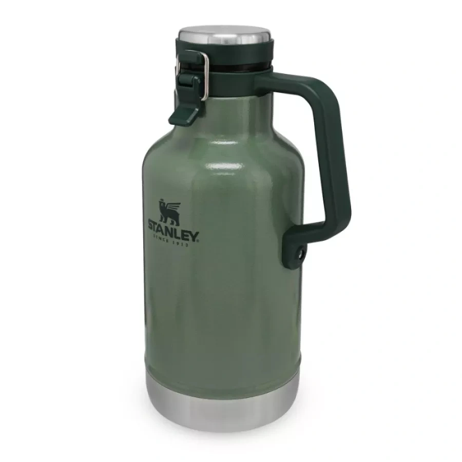 Dzērienu krūka Stanley Classic The Easy-Pour Growler 1.9l Hammertone Green