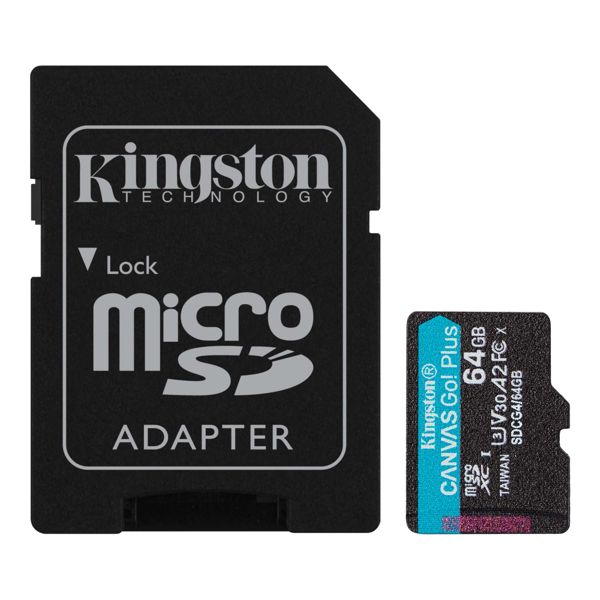 Kingston Canvas Go 64GB microSDXC