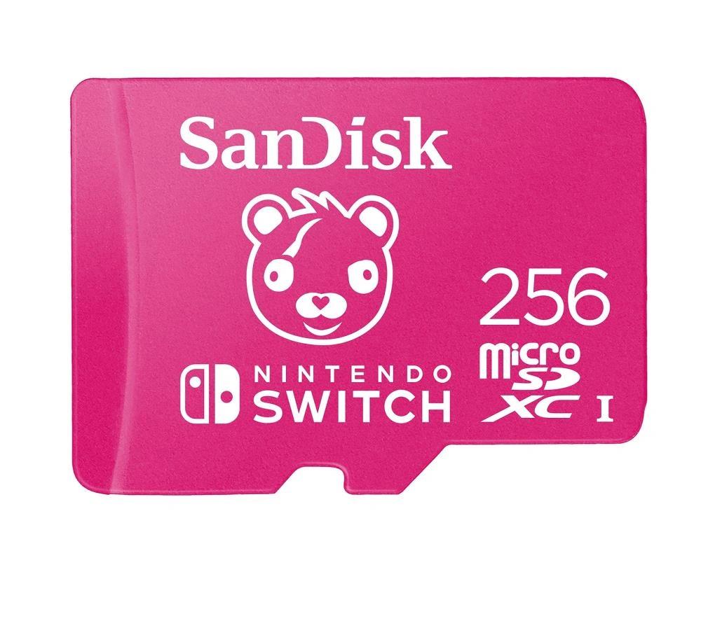 SanDisk Nintendo Switch Fortnite Edition MicroSD 256GB