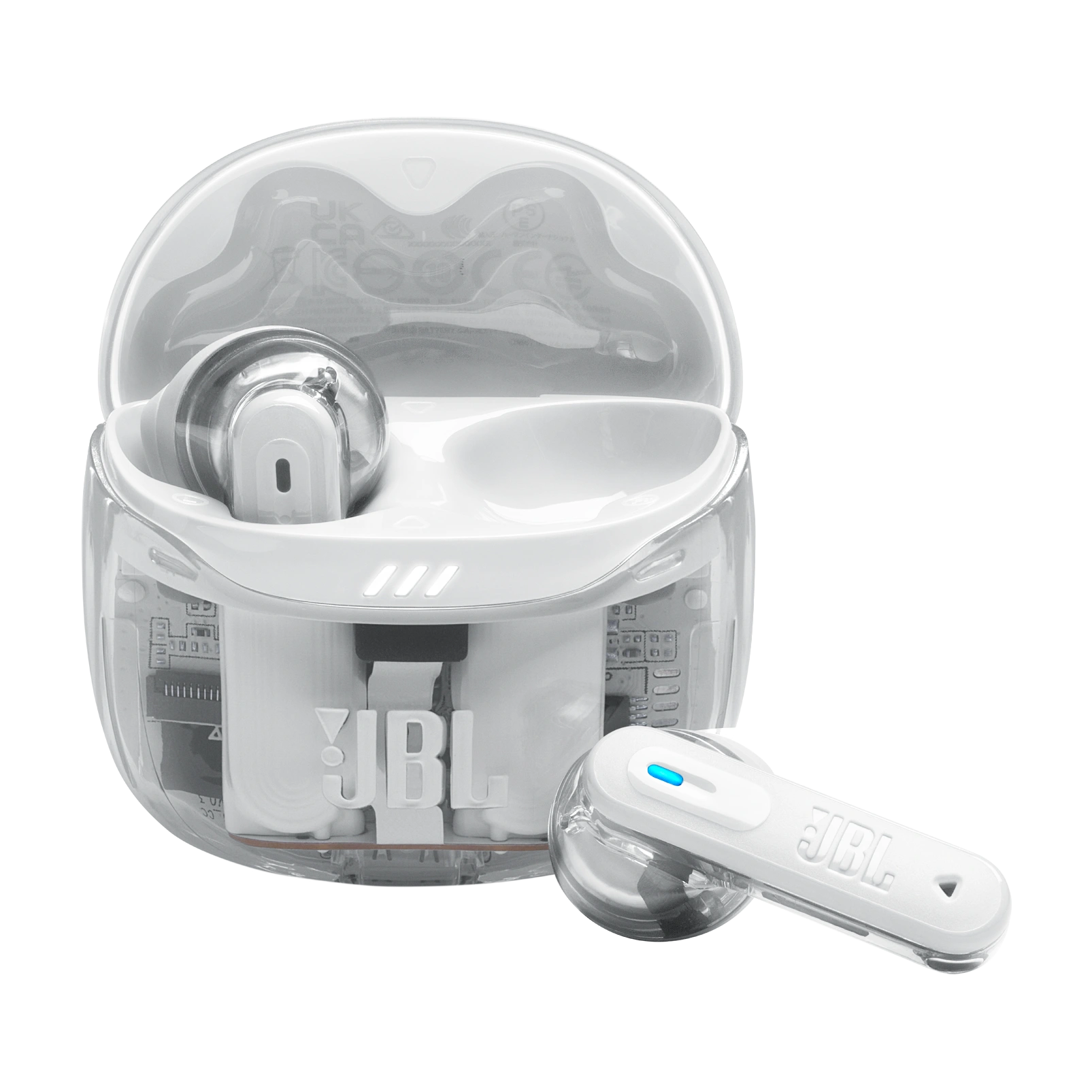 JBL Tune Flex 2 Ghost White