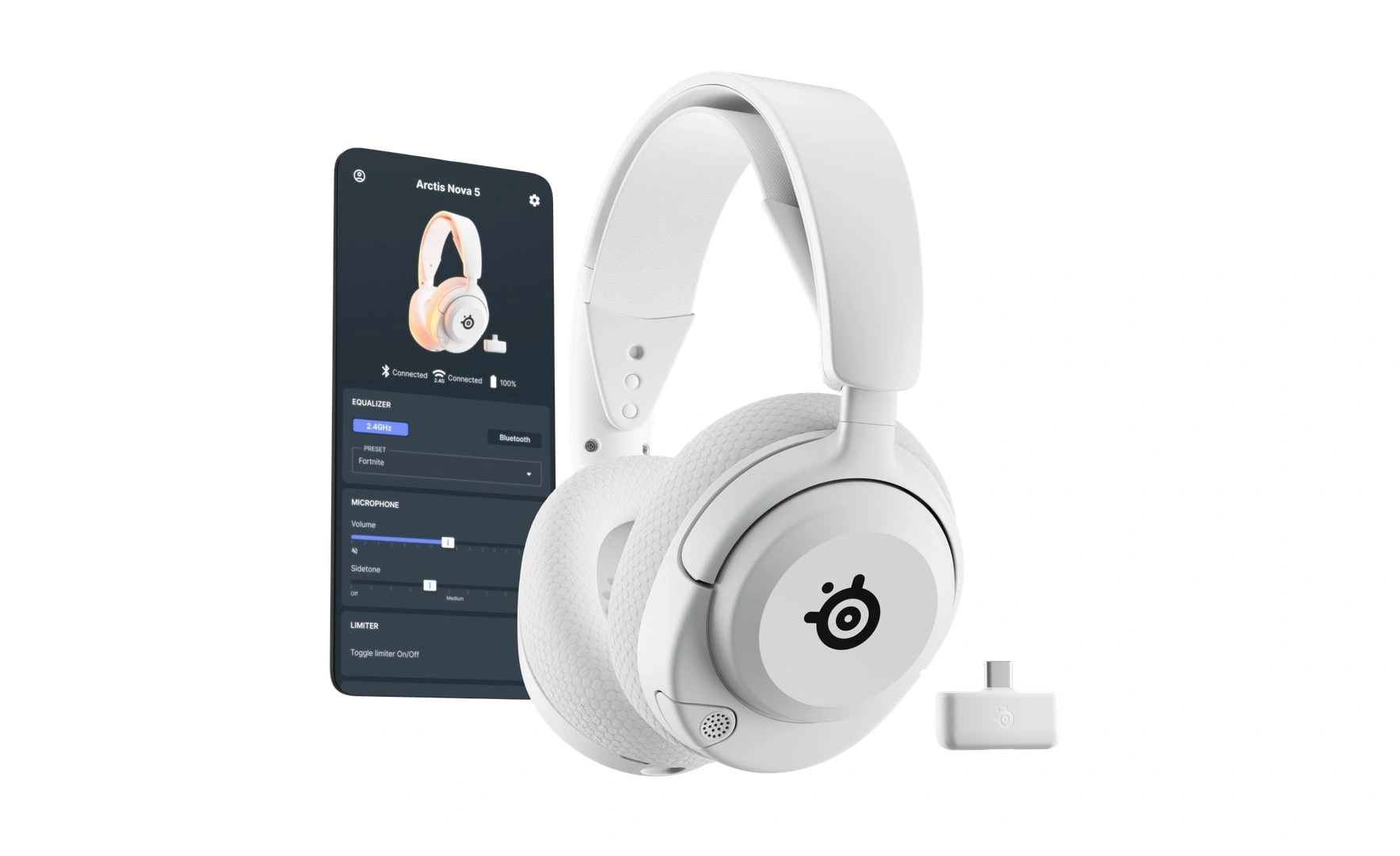 SteelSeries Arctis Nova 5 Wireless White
