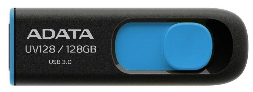 Adata Dashdrive UV128 128GB Black/Blue USB3.0