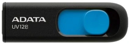 Adata Dashdrive UV128 32GB Black/Blue USB3.0