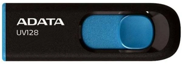 Adata Dashdrive UV128 64GB Black/Blue USB3.0