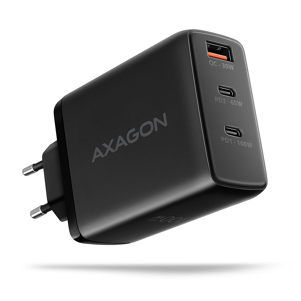 Axagon Three Outputs Wall Charger ACU-DPQ100