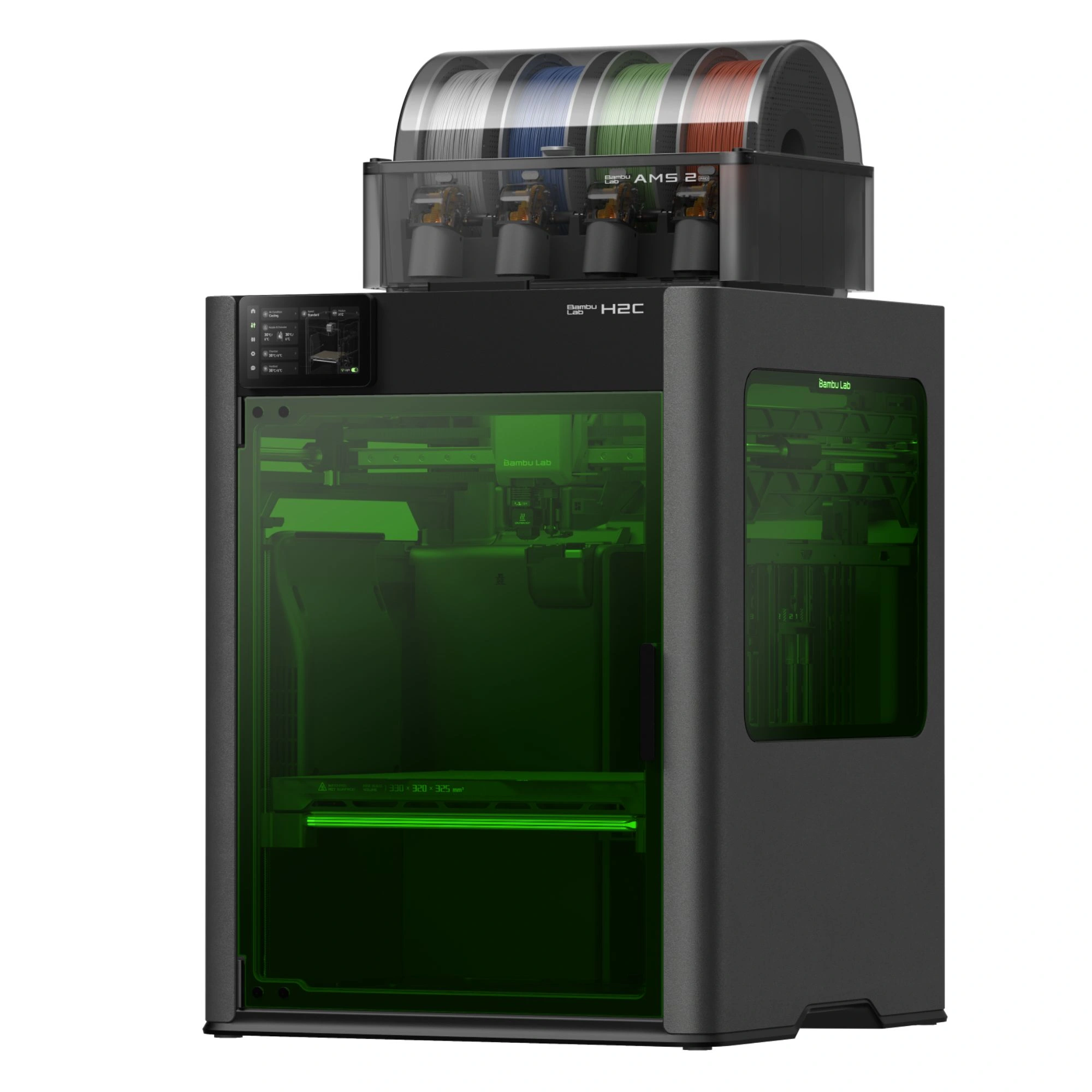 Bambu Lab H2C Laser Full Combo 10W 3D printeris