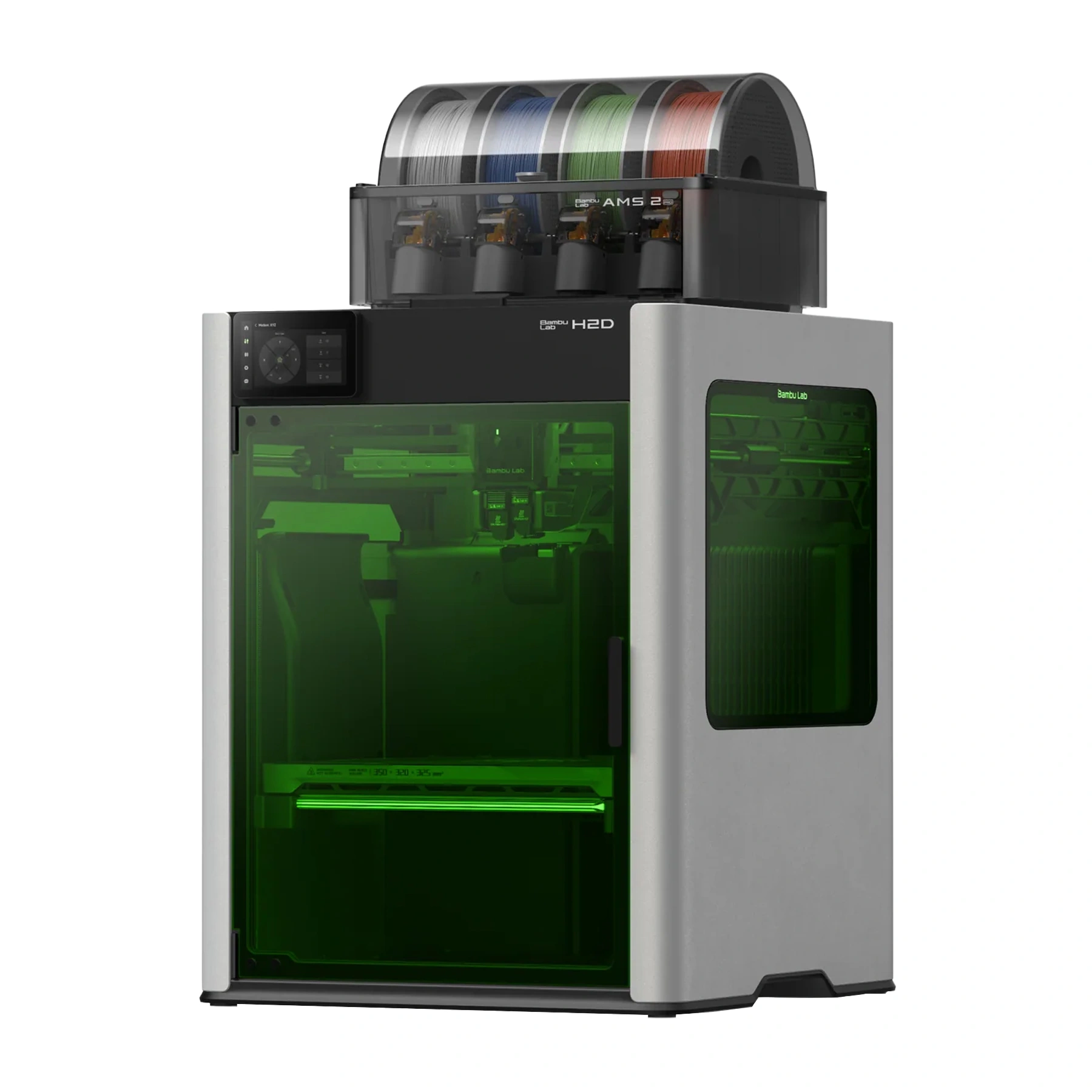 Bambu Lab H2D 10W lāzera Combo 3D printeris