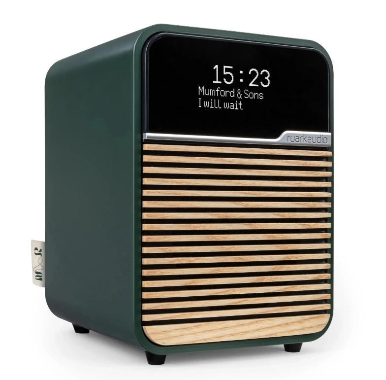 Ruark R1 MK4 Deluxe Bluetooth DAB/FM Radio Pine green