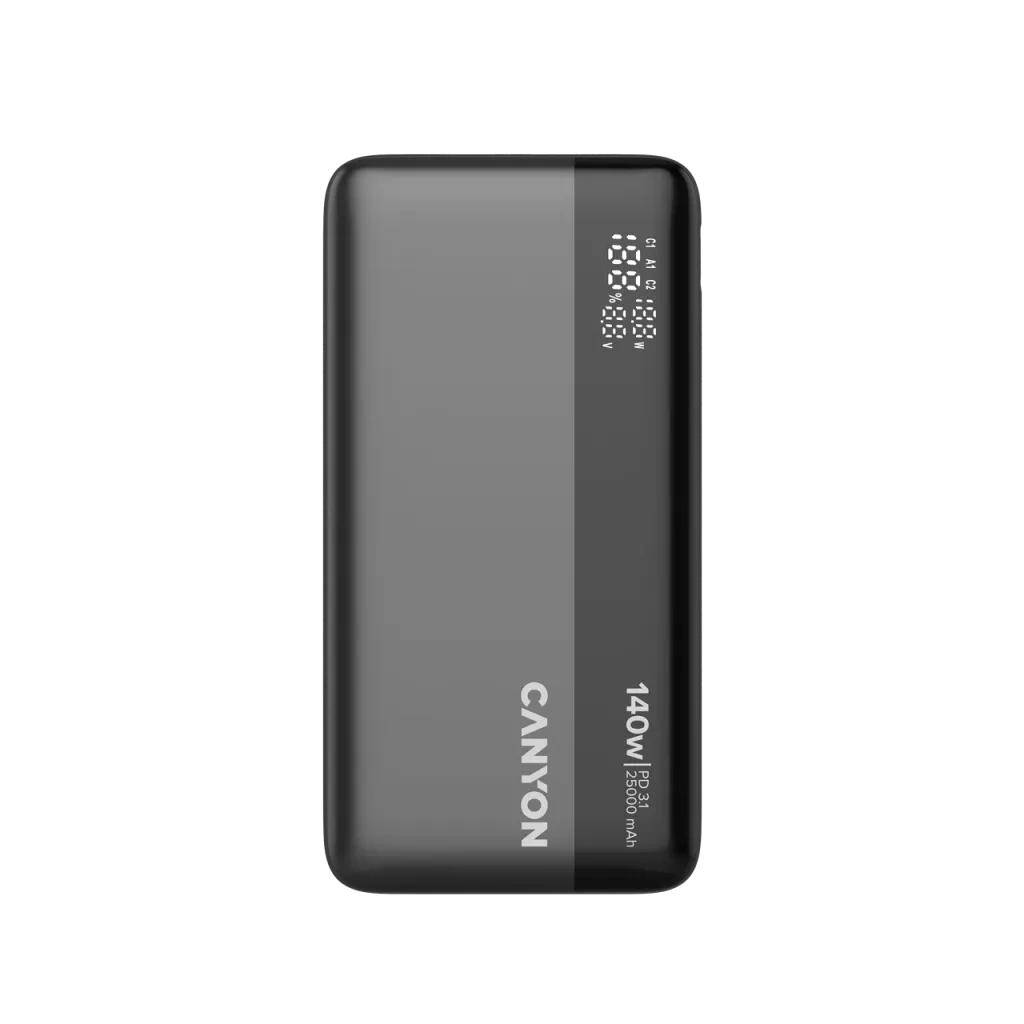 Canyon Power Bank OnPower 240 25000mAh 140W Dark Grey CNS-CPB240