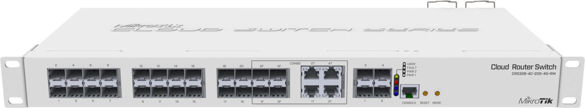 MikroTik CRS328-4C-20S-4S+RM 28-Port