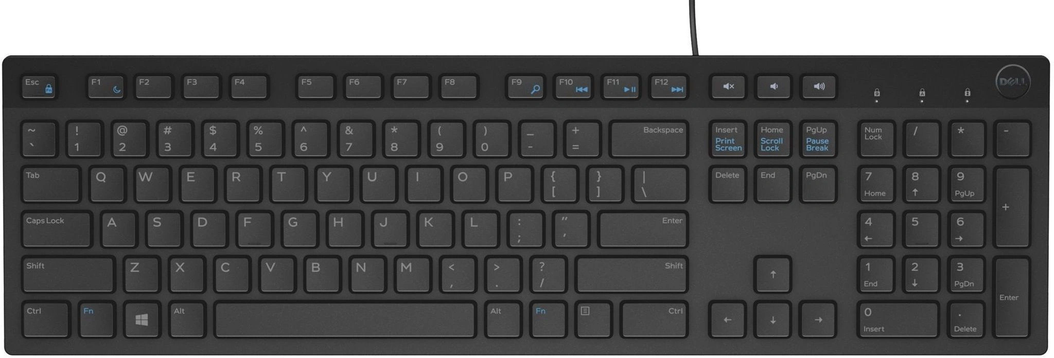 Dell KB216 ENG Black