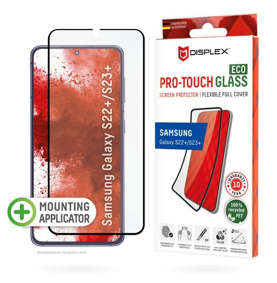 Samsung Galaxy S23+/S22+ FC ProTouch 3D Glass By Displex Black