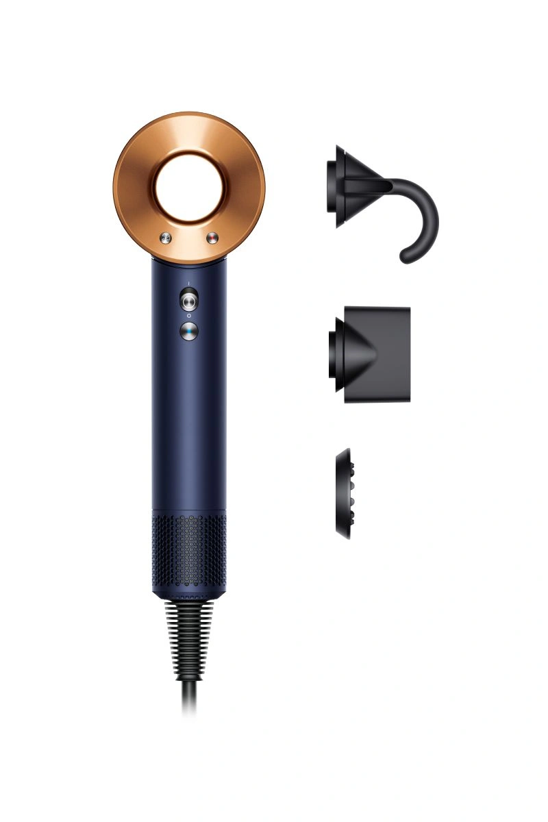 Dyson HD07 Supersonic Straight+Wavy Prussian blue/Rich copper 113277-01