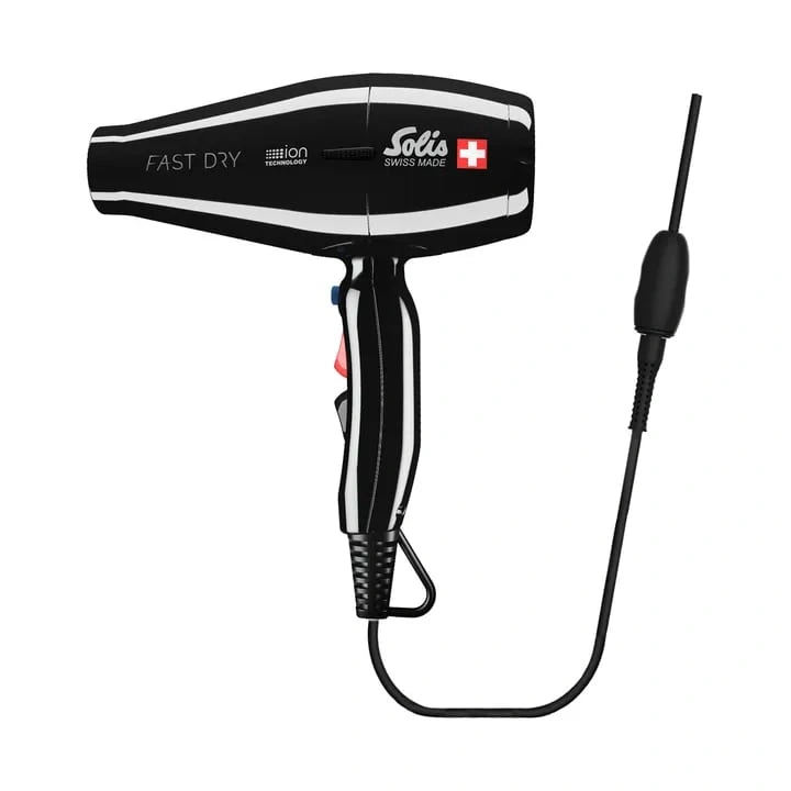 Solis Fast Dry 360° Ionic Black