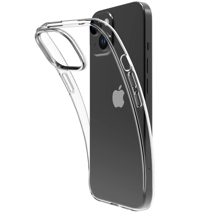Apple iPhone 15 Plus Soft Cover By My Way France Transparent
