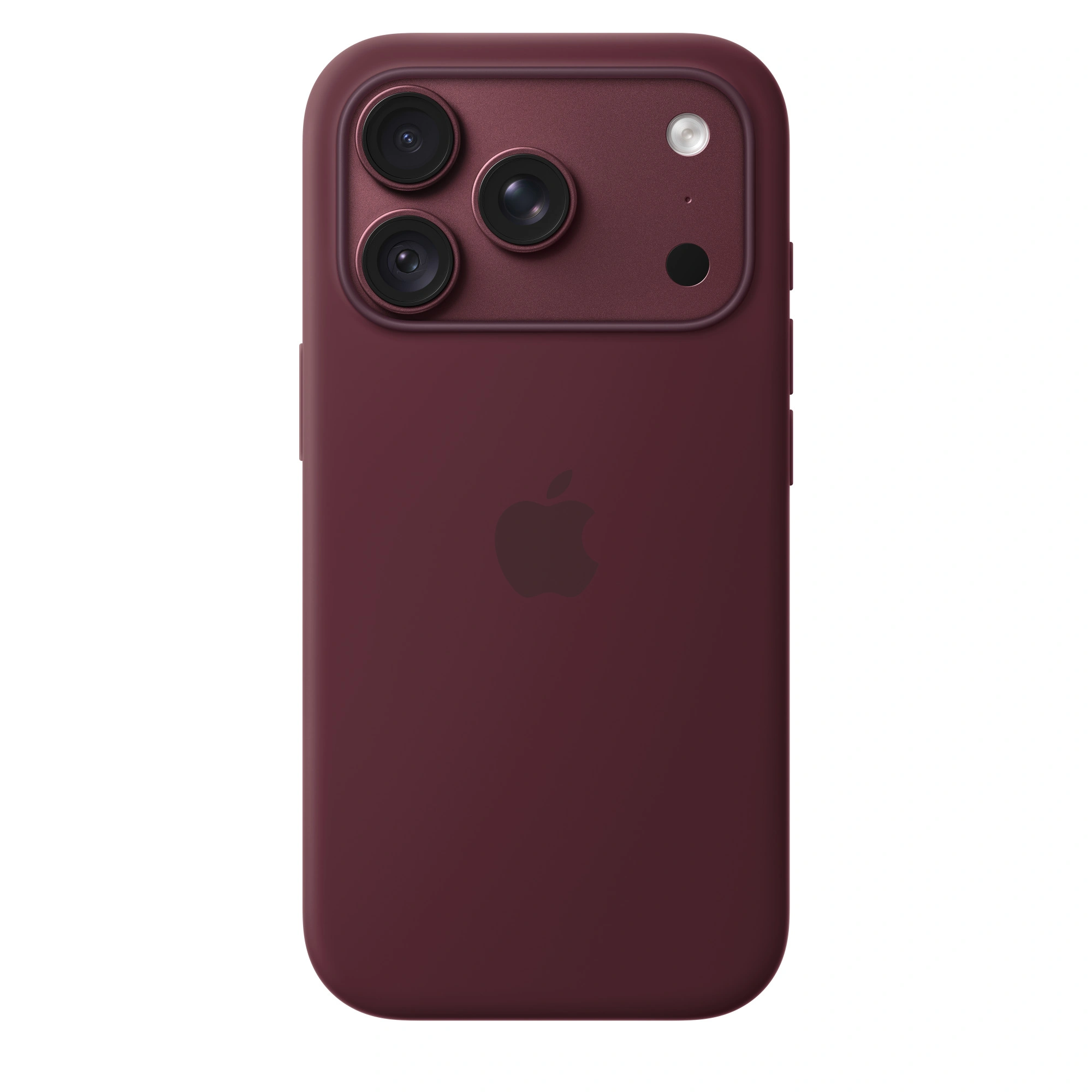 Apple iPhone 18 Pro Max Silicone Case with MagSafe - Burgundy