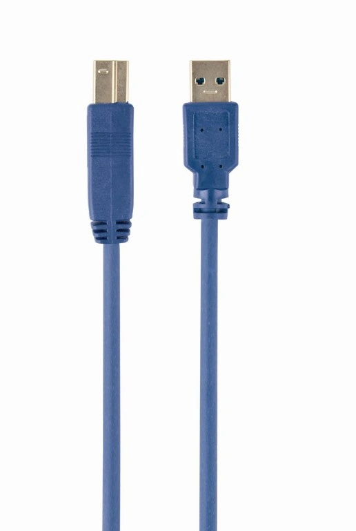 Gembird USb-A to USB-B 3m Blue