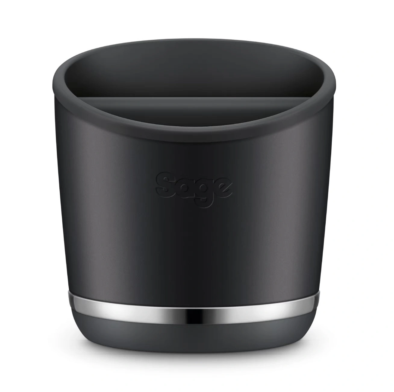 Kafijas biezumu izsitamais trauks Sage the Knock Box 20 Black Truffle SEA502BTR