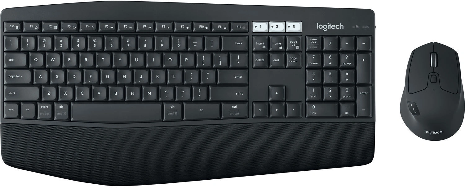 Logitech MK850 Performance Wireless Keyboard And Mouse Combo EN Black
