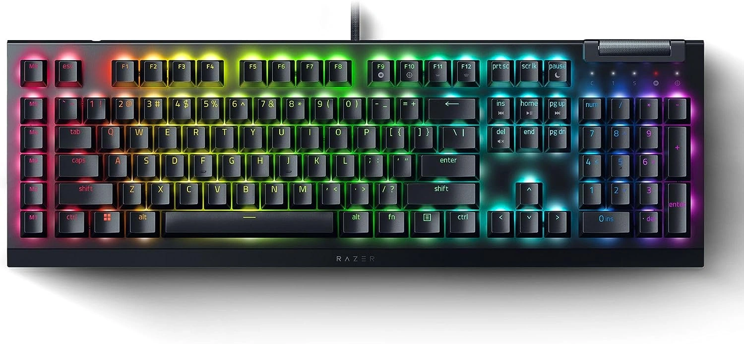 Razer BlackWidow V4 X (Yellow Switch) Black