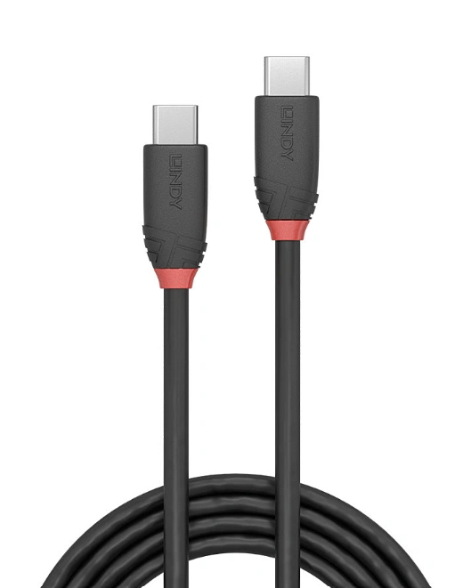 Lindy USB-C to USB-C 0.5m Black