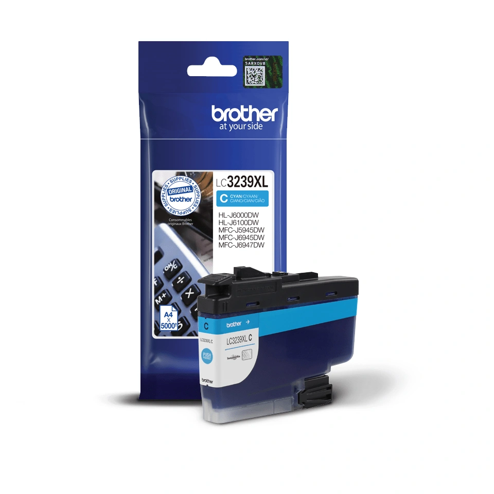 Brother LC-3239XLC Cyan Ink