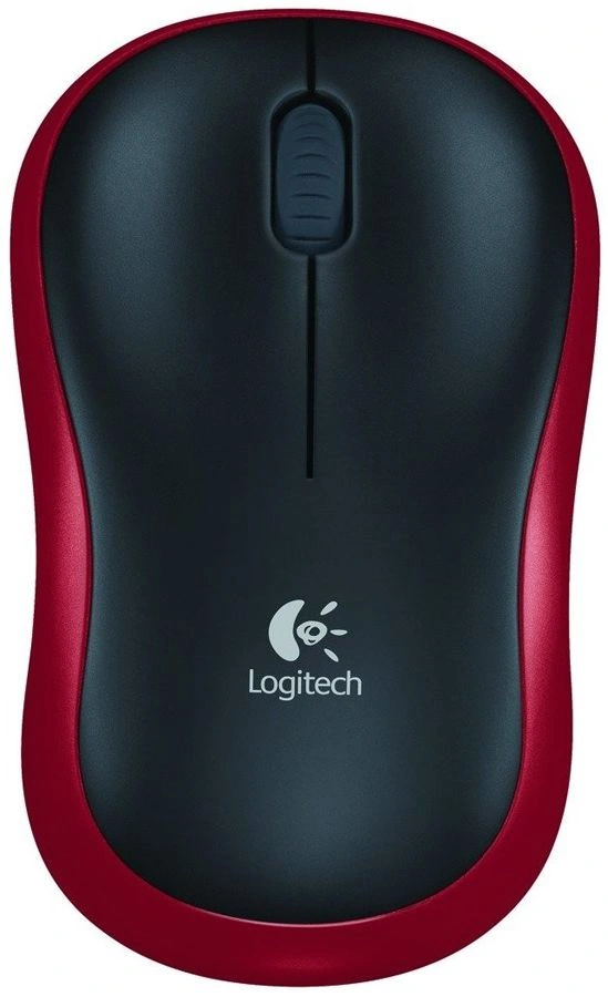 Logitech M185 Wireless Red