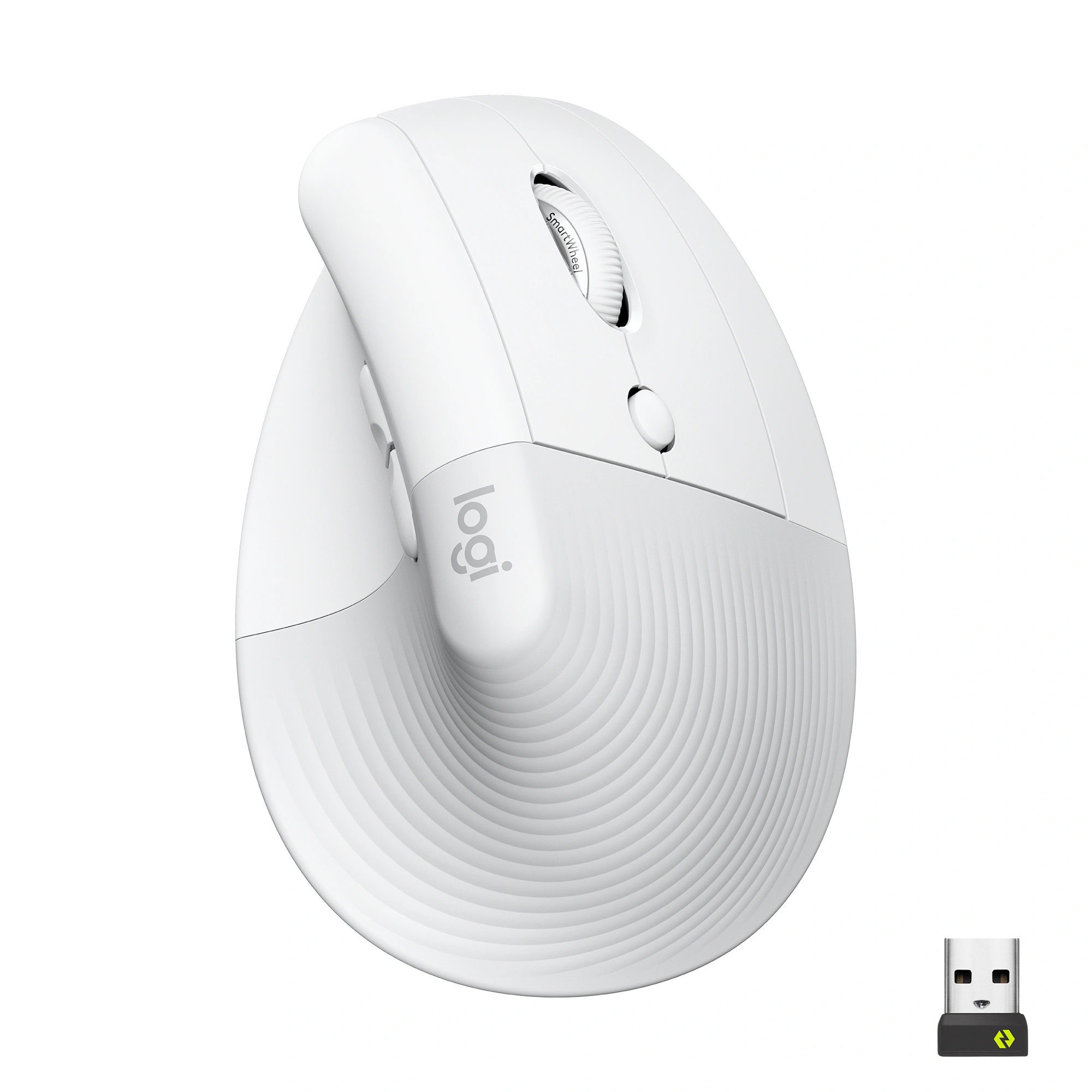 Logitech Lift Vertical Ergonomic White