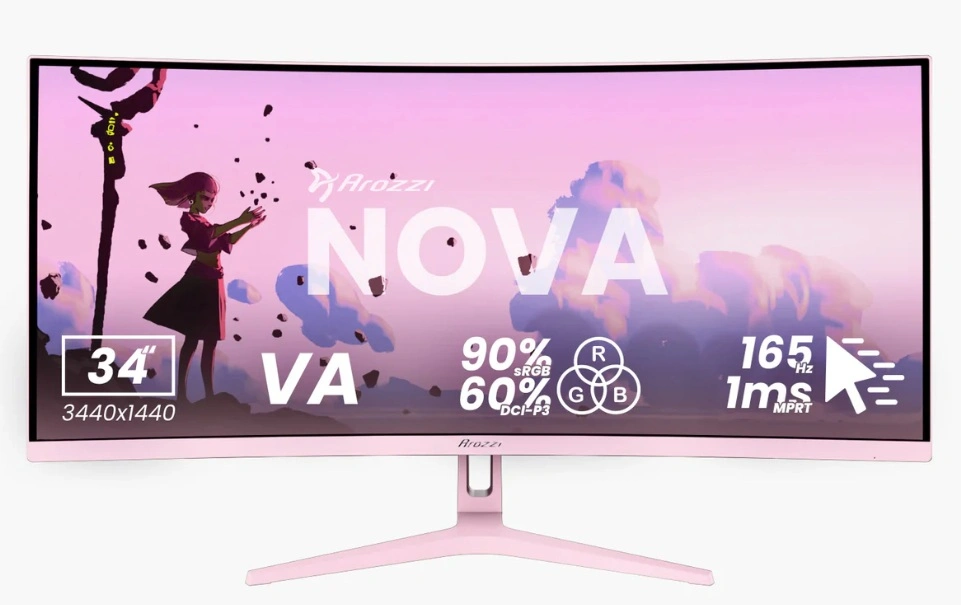 Arozzi Nova 34" Pink