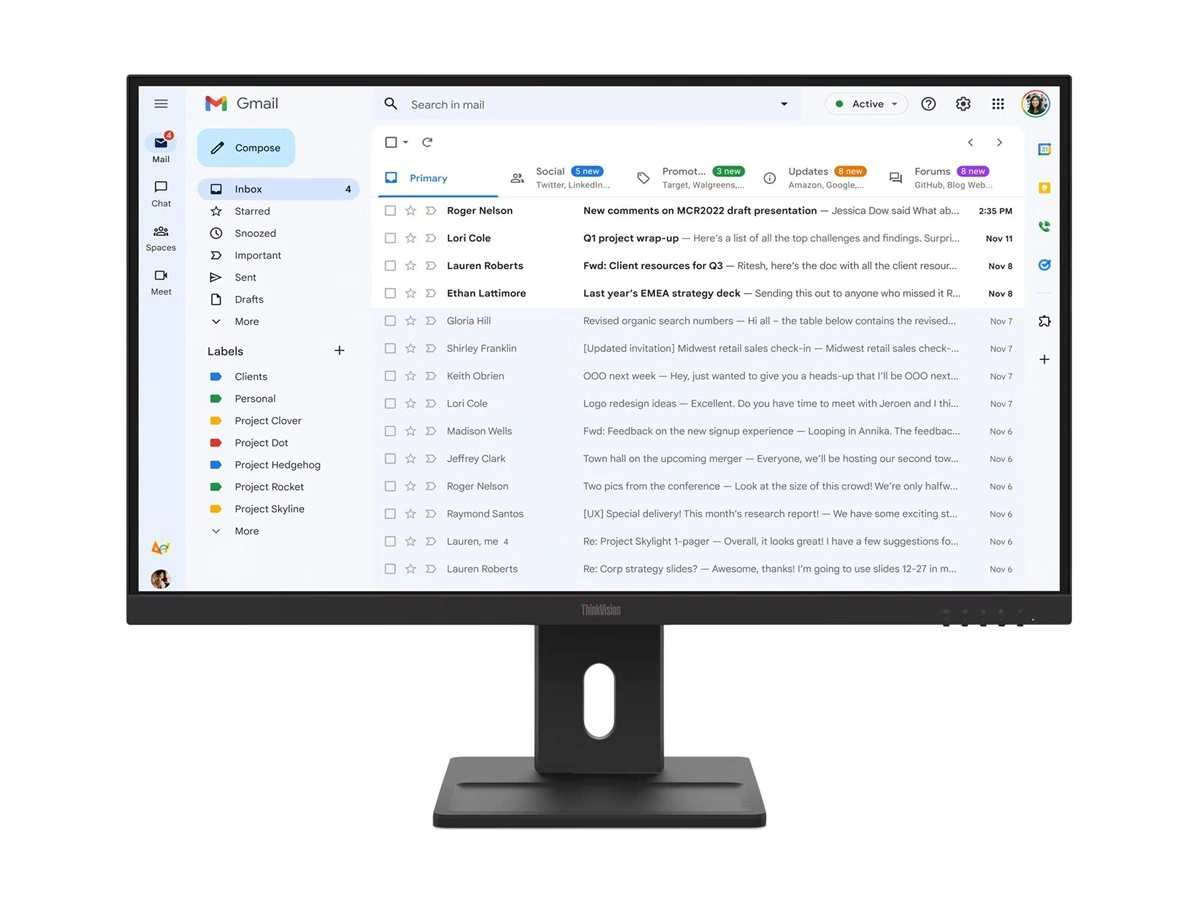 Lenovo ThinkVision E27-40 27" 64BCMAT4EU