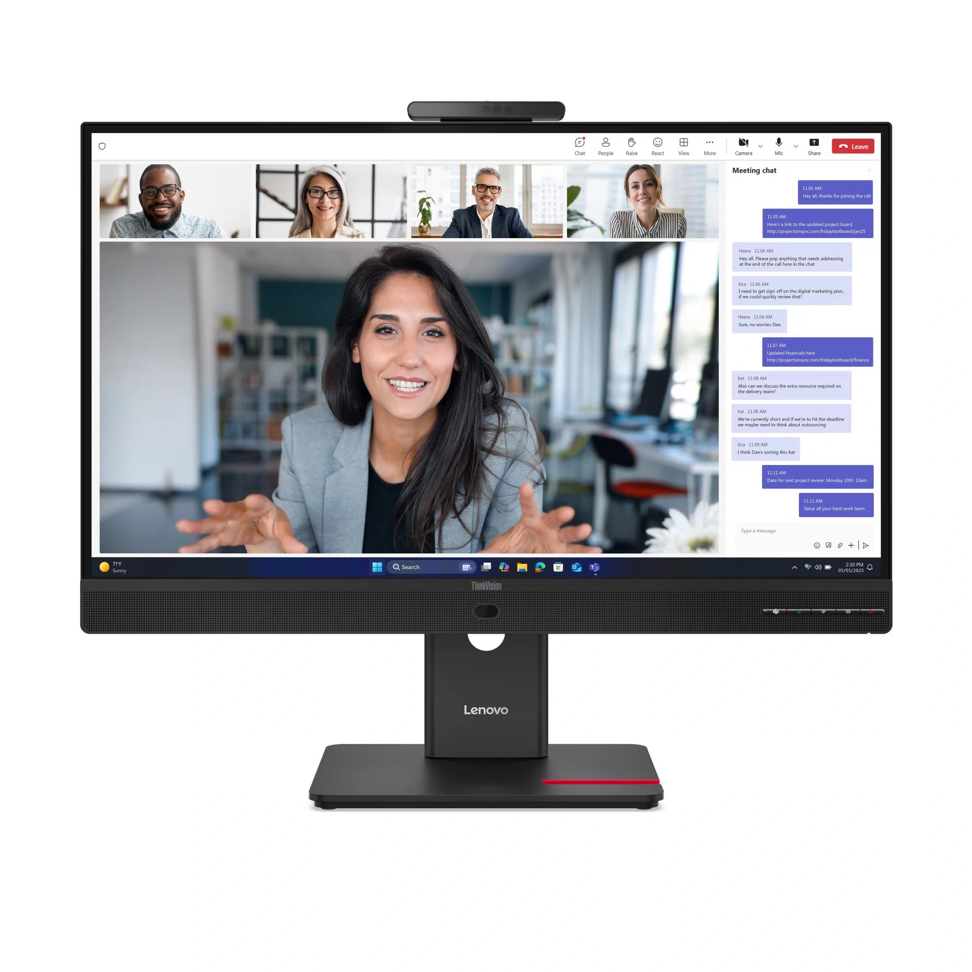 Lenovo ThinkVision T27QD-4v 27"