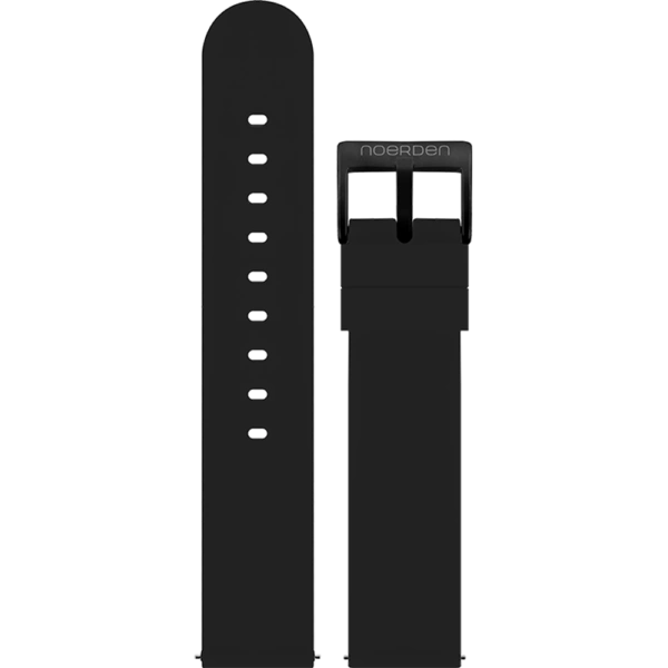 Noerden Silicone Band Black