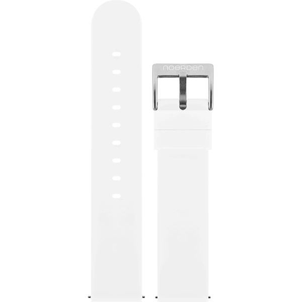 Noerden Silicone Band White